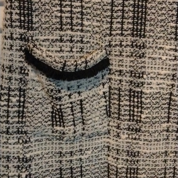 Sfera collection black and white dress size medium - Picture 2 of 4